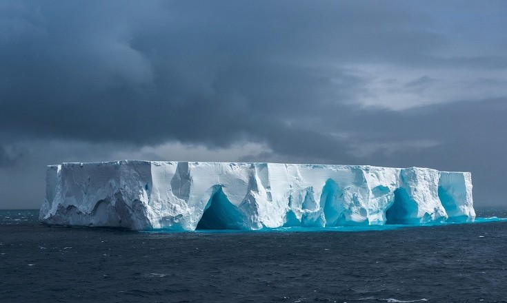 Antarctique Effondrement du glacier Thwaites