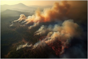 An acceleration of ecosystem collapse